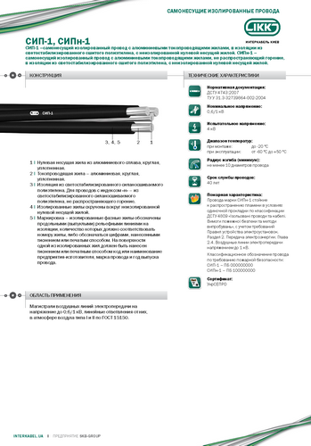 СИП-1, СИПн-1 «Интеркабель Киев»™